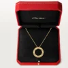 Love-Halskette, mit Diamanten besetzt – Gelbgold, Diamanten – Cartier