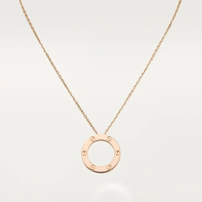 Love-Halskette – Roségold – Cartier