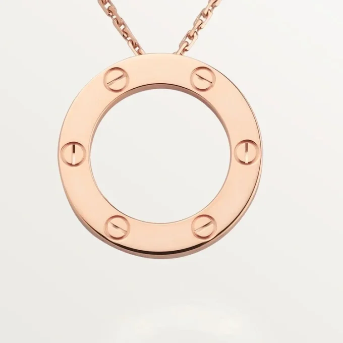 Love-Halskette – Roségold – Cartier