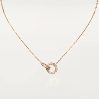 Love-Halskette – Roségold, Diamanten – Cartier