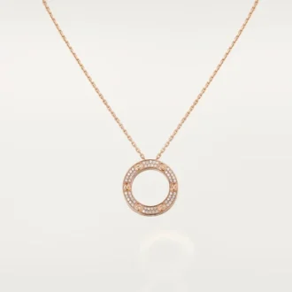 Love-Halskette – Roségold, Diamanten – Cartier