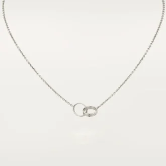 Love-Halskette – Weißgold – Cartier