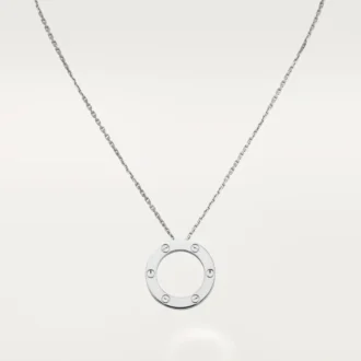 Love-Halskette – Weißgold – Cartier