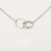 Love-Halskette – Weißgold – Cartier