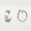 Love-Ohrringe, 2 Diamanten – Weißgold, Diamanten – Cartier