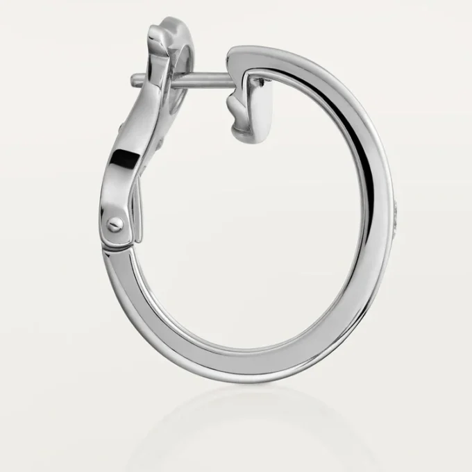 Love-Ohrringe, 2 Diamanten – Weißgold, Diamanten – Cartier