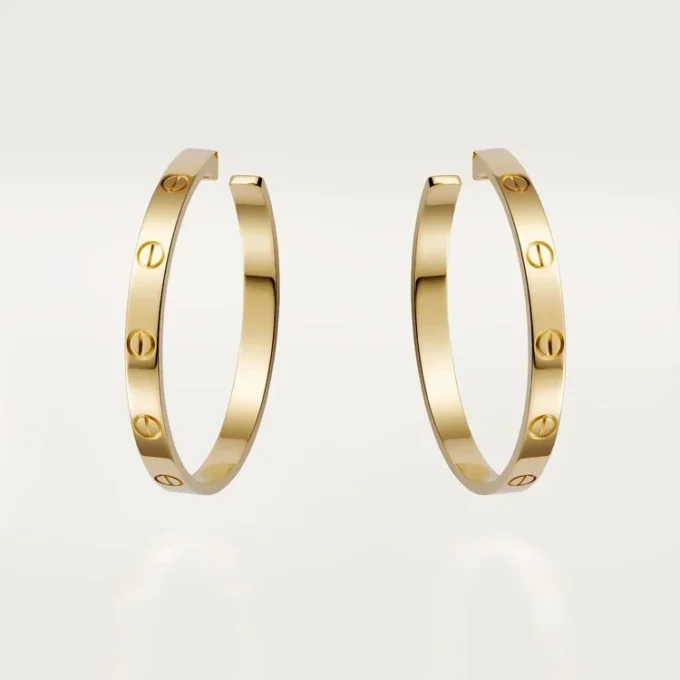 Love-Ohrringe – Gelbgold – Cartier