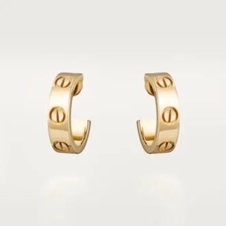 Love-Ohrringe – Gelbgold – Cartier