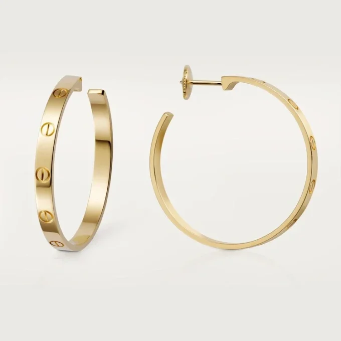 Love-Ohrringe – Gelbgold – Cartier