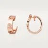 Love-Ohrringe – Roségold, Diamanten – Cartier