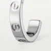 Love-Ohrringe – Weißgold – Cartier