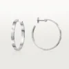 Love-Ohrringe – Weißgold – Cartier