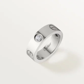 Love Ring, 3 Diamanten – Weißgold, Diamanten – Cartier