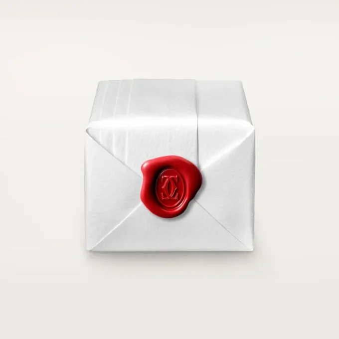 Love Ring, klassisches Modell, pavé-besetzt