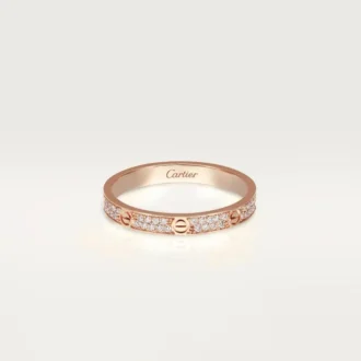 Love Ring, Sm – Roségold, Diamanten – Cartier