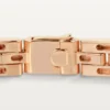 Maillon Panthere Armband, dreireihig, pavé-besetzt
