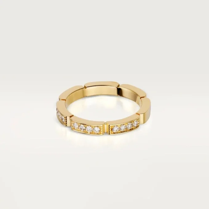 Maillon Panthere Ehering – Gelbgold, Diamanten – Cartier