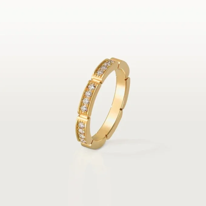 Maillon Panthere Ehering – Gelbgold, Diamanten – Cartier