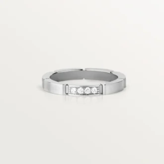Maillon Panthere Ehering – Weißgold, Diamanten – Cartier
