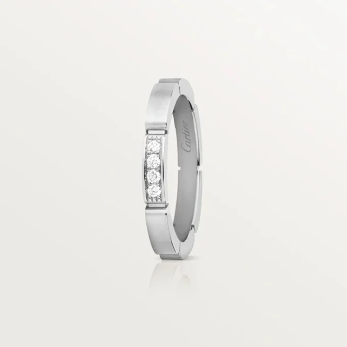 Maillon Panthere Ehering – Weißgold, Diamanten – Cartier