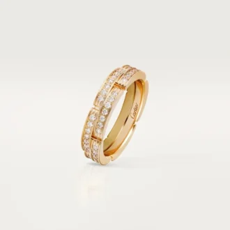 Maillon Panthere Ring – Gelbgold, Diamanten – Cartier