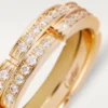 Maillon Panthere Ring – Gelbgold, Diamanten – Cartier