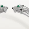 Panthere De Cartier Armband, gelenkig, mit Pavé-Fassung