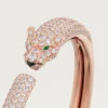 Panthere De Cartier Armband, kleines Modell, mit Pavé-Fassung