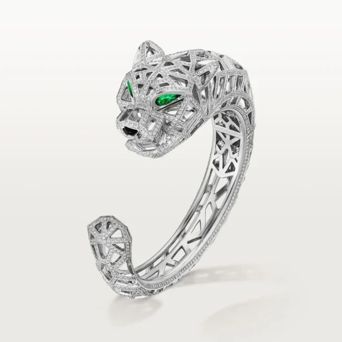 Panthere de Cartier Armband, mit Pavé-Besatz