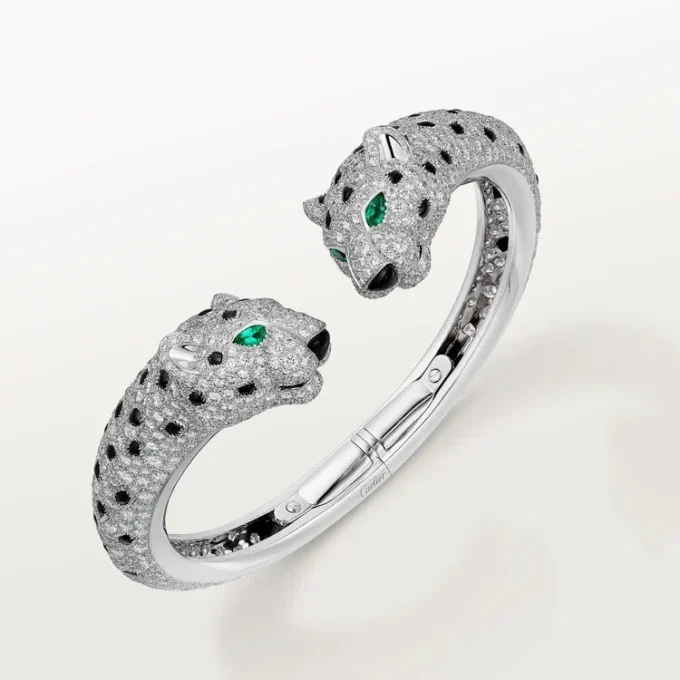 Panthere de Cartier Armband, mit Pavé-Besatz