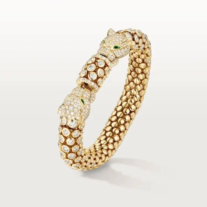 Panthere de Cartier Armband, mit Pavé-Besatz