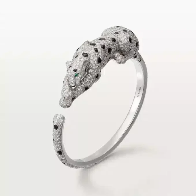 Panthere de Cartier Armband, mit Pavé-Besatz