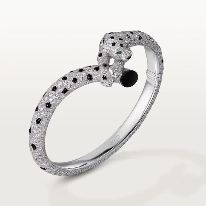 Panthere de Cartier Armband, mit Pavé-Besatz