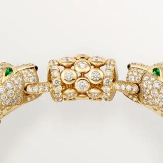 Panthere de Cartier Armband, mit Pavé-Besatz