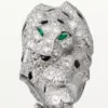 Panthere de Cartier Armband, mit Pavé-Besatz