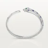 Panthere de Cartier Armband, mittleres Modell, pavé-besetzt