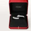 Panthere De Cartier Armband, schwarzer Lack, pavé-besetzt