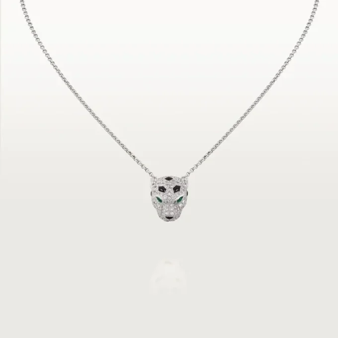 Panthere de Cartier Diamant-Halskette, Weißgold | Cartier US