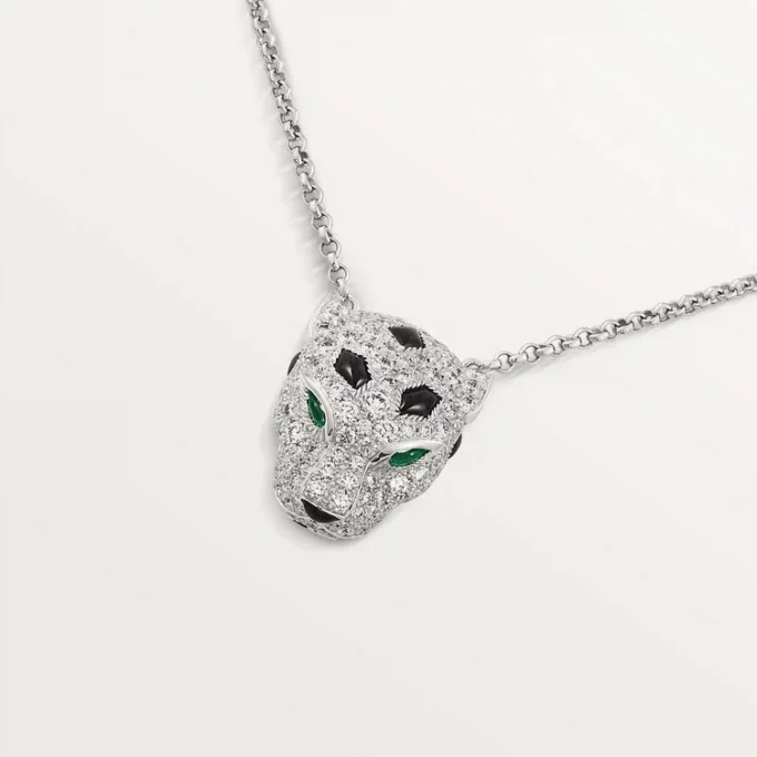 Panthere de Cartier Diamant-Halskette, Weißgold | Cartier US