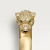 Panthere De Cartier Diamantring, Gelbgold | Cartier US