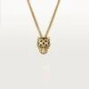 Panthere De Cartier Halskette – Gelbgold, Lack, Diamanten, Tsavorit-Granat, Onyx – Cartier