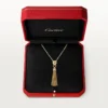 Panthere De Cartier Halskette – Gelbgold, schwarzer Lack, Tsavorit-Granate, Onyx, Diamanten – Cartier
