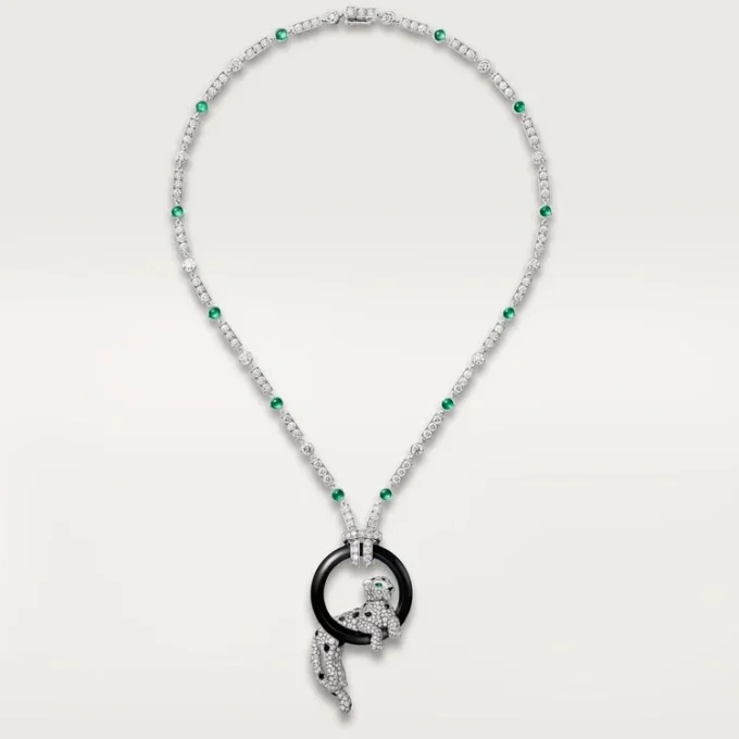 Panthere de Cartier Halskette, pavé