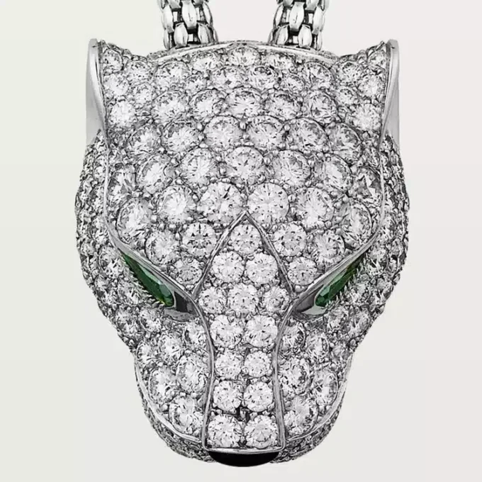 Panthere de Cartier Halskette, pavé