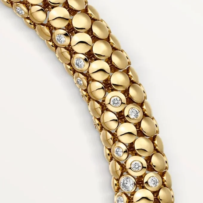 Panthere de Cartier Halskette, pavé