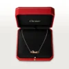 Panthere De Cartier Halskette – Roségold, Tsavorit-Granate, Diamanten – Cartier