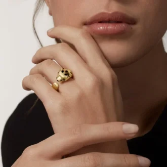 Panthere De Cartier Ring aus Gelbgold und Onyx | Cartier US