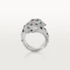 Panthere De Cartier Ring, beweglich, mit Pavé-Fassung