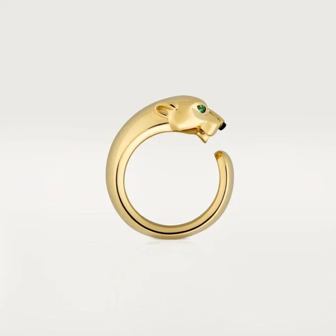 Panthere De Cartier Ring – Gelbgold, Onyx, Tsavorit-Granat – Cartier