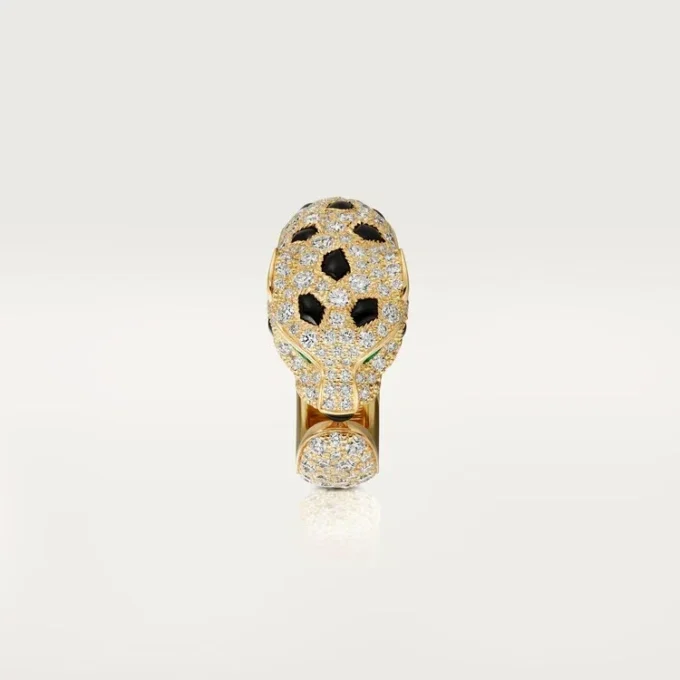 Panthere De Cartier Ring – Gelbgold, Smaragde, Onyx, Diamanten – Cartier